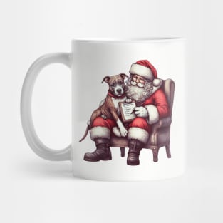 Making a List - Pit bull Terrier Mug